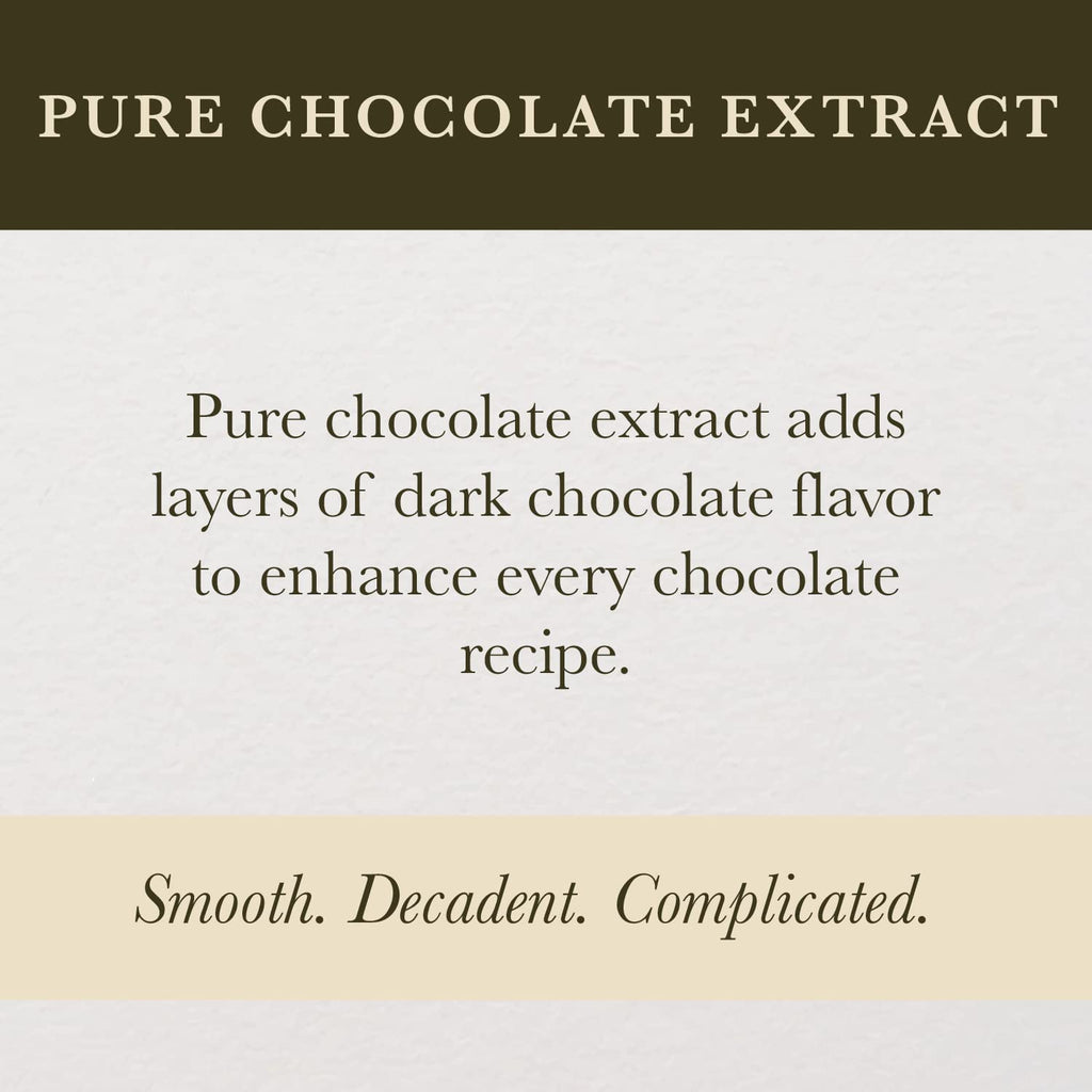 Cook's Pure Chocolate Extract for Baking, 4 oz