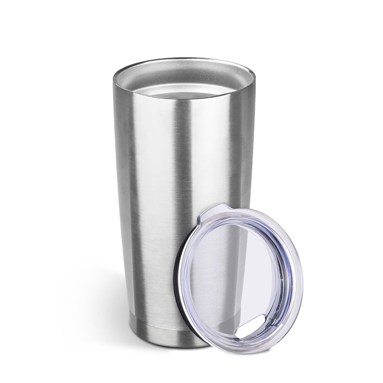 StarSpeed 20oz Stainless Steel Travel Coffee Tumbler,Silver