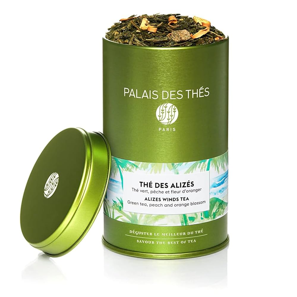 Palais des Thés - Sunrise Wake Up -Green Tea & Mate -3.5 oz Loose Leaf Tin