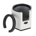 DIBTSA Espresso Tamping Station, Coffee Portafilter Holder, Aluminum Alloy Stand for Most 51mm, 53mm, 54mm, 58mm Coffee Portafilter (Hexagon,Silver)