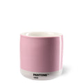 Copenhagen Design Pantone Latte Cup - Double Wall Thermo - Cappuccino Handleless Mug - 7.44oz/220ml, Light Pink 182
