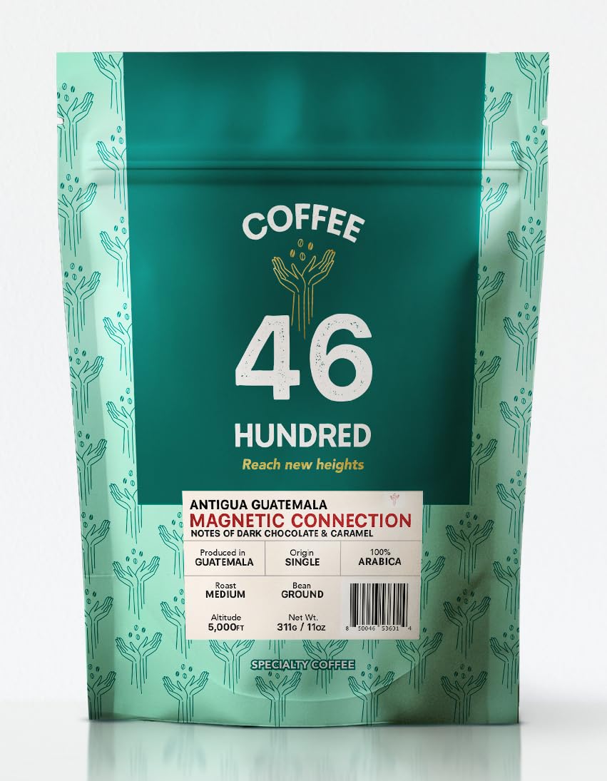 COFFEE 46 HUNDRED® Antigua Guatemala Ground Coffee–Chocolate & Caramel, 11oz