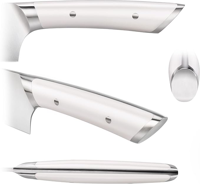 Cangshan HELENA Series German Steel Forged 2-Piece Carving Set (White)