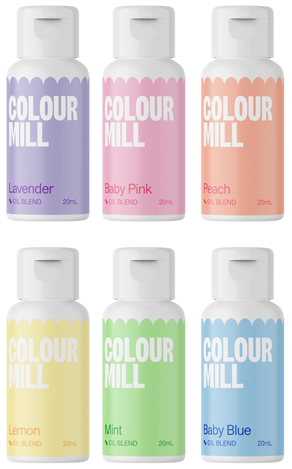 Colour Mill Oil Blend Food Coloring, 20 Milliliters Melon