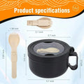 Microwave Bowl with Lids,Ramen Bowl,28oz Microwave Soup Mugs with Handles,for Soup and Instant Noodles,Oatmeal, Gumbo, Salad, College Dorm Room Essentials for Girls for Boys Apartment Essentials