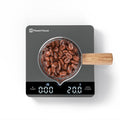 Maestri House S1 Metal Mini Espresso Coffee Scale with Timer, 2kg/0.1g