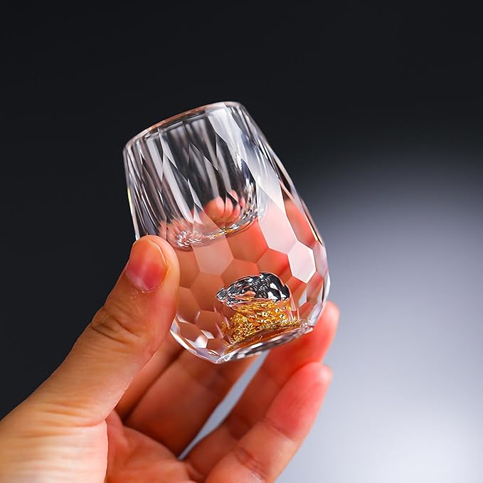 Soopiiso Crystal Glasses 0.5oz/15ml,shot glasses (6)
