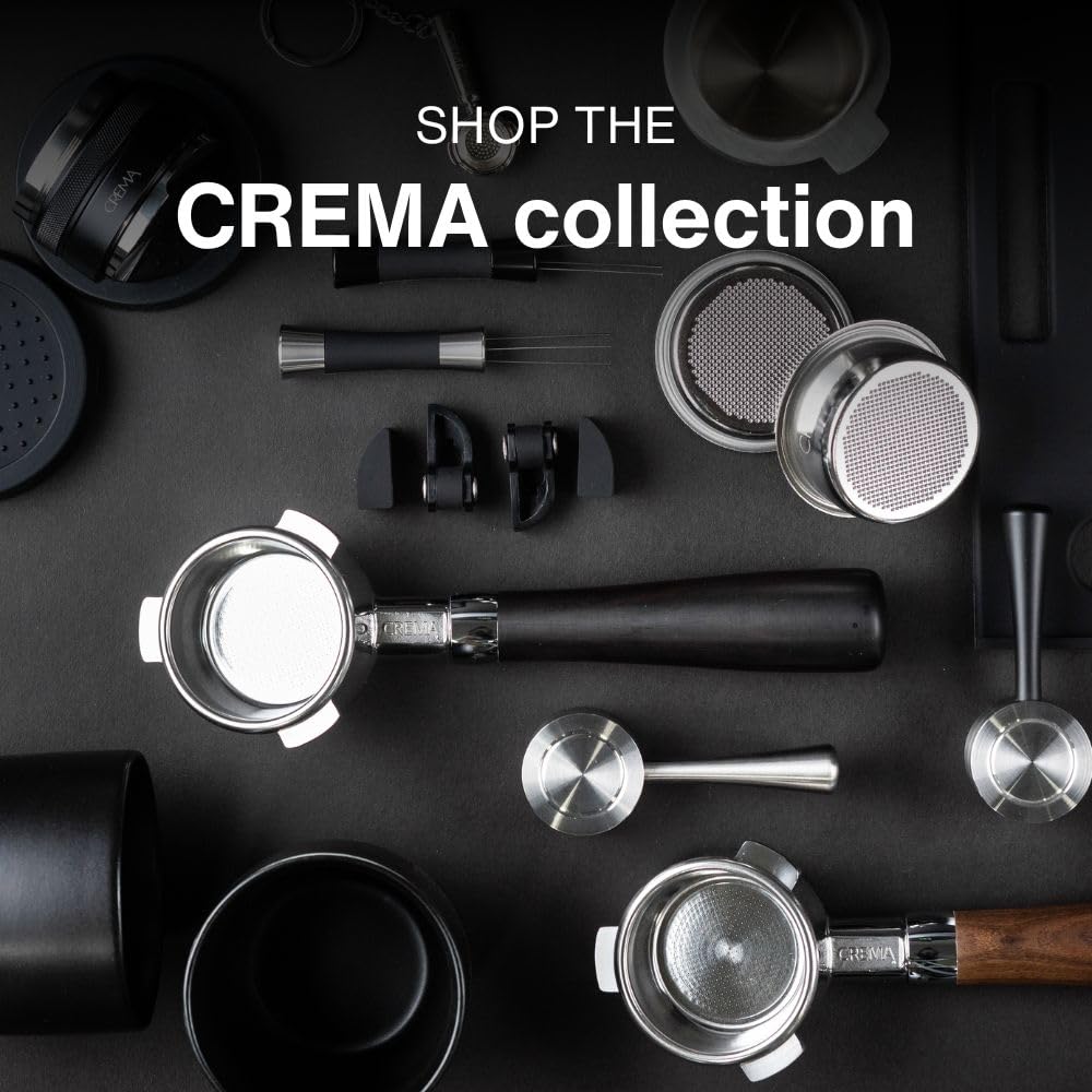 CREMA Coffee Products Tamping Mat for Barista Touch | Non-Slip Silicone Protection for Countertops & Portafilters | Precision Fit with Drip Tray & Vent Holes | Easy to Clean