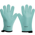 KITCHEN PERFECTION Silicone Smoker Oven Gloves -Extreme Heat Resistant BBQ Gloves -Handle Hot Food Right on Your Smoker Grill Fryer Pit|Waterproof Oven Mitts Grill Gloves |Superior Value Set+3 Bonuses