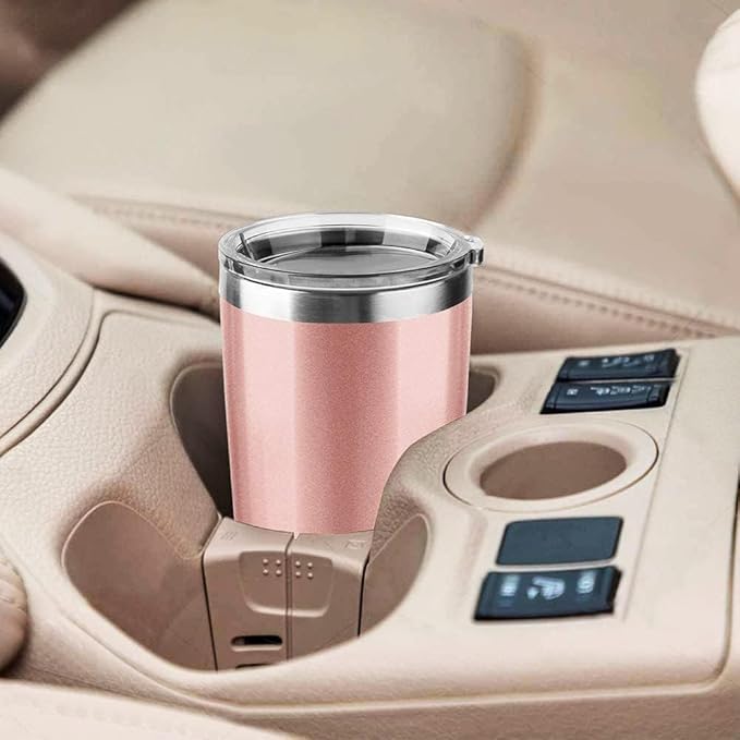 30oz Stainless Steel Travel Mug with Lid, 12 Pack Double Wall Vacuum Insulated Bulk Tumbler, Powder Coated Coffee Cup Suitable for Vehicle Cup Holders (White)