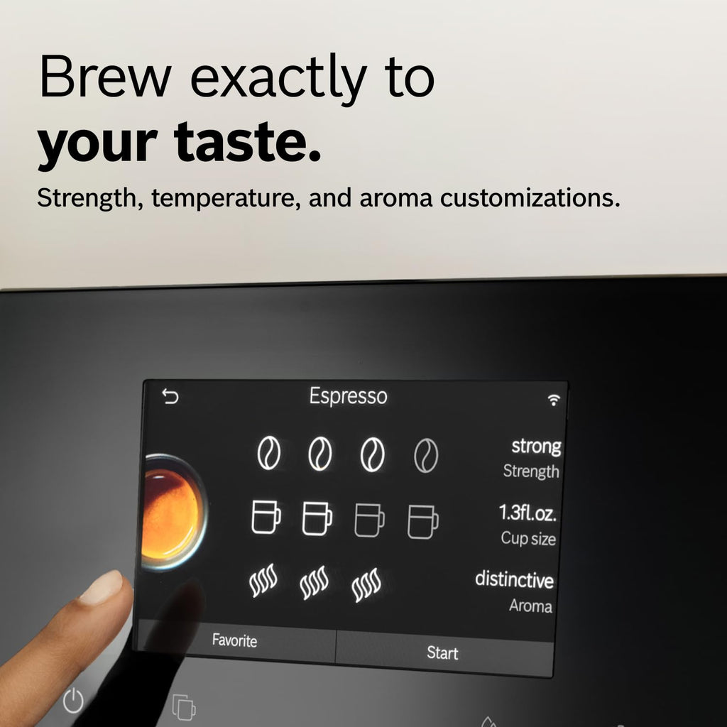 Bosch 800 Series Fully Automatic Coffee, Espresso Machine - Black