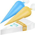 EASYYOURHOME 100PCS 18 Inch Disposable Anti Burst Thick Piping Bags