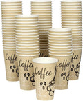 Smygoods Disposable Coffee Cups, To Go Paper Hot Cups, Classic Design (16 OZ, 100 Count) For Hot Beverages, Coffee, Tea, Espresso, Cocoa - Vasos Para Cafe