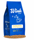Wink Coffee Blonde Roast Whole Bean Coffee, 2.2 lb Bag, Light Roast Coffee Beans, 100% Arabica, Single Origin, Gourmet, Small-Batch, Smooth & Balanced, Sustainably Sourced