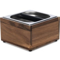Espresso Knock Box Coffee Puck Dump Bin Grounds Accessories Tamping Station