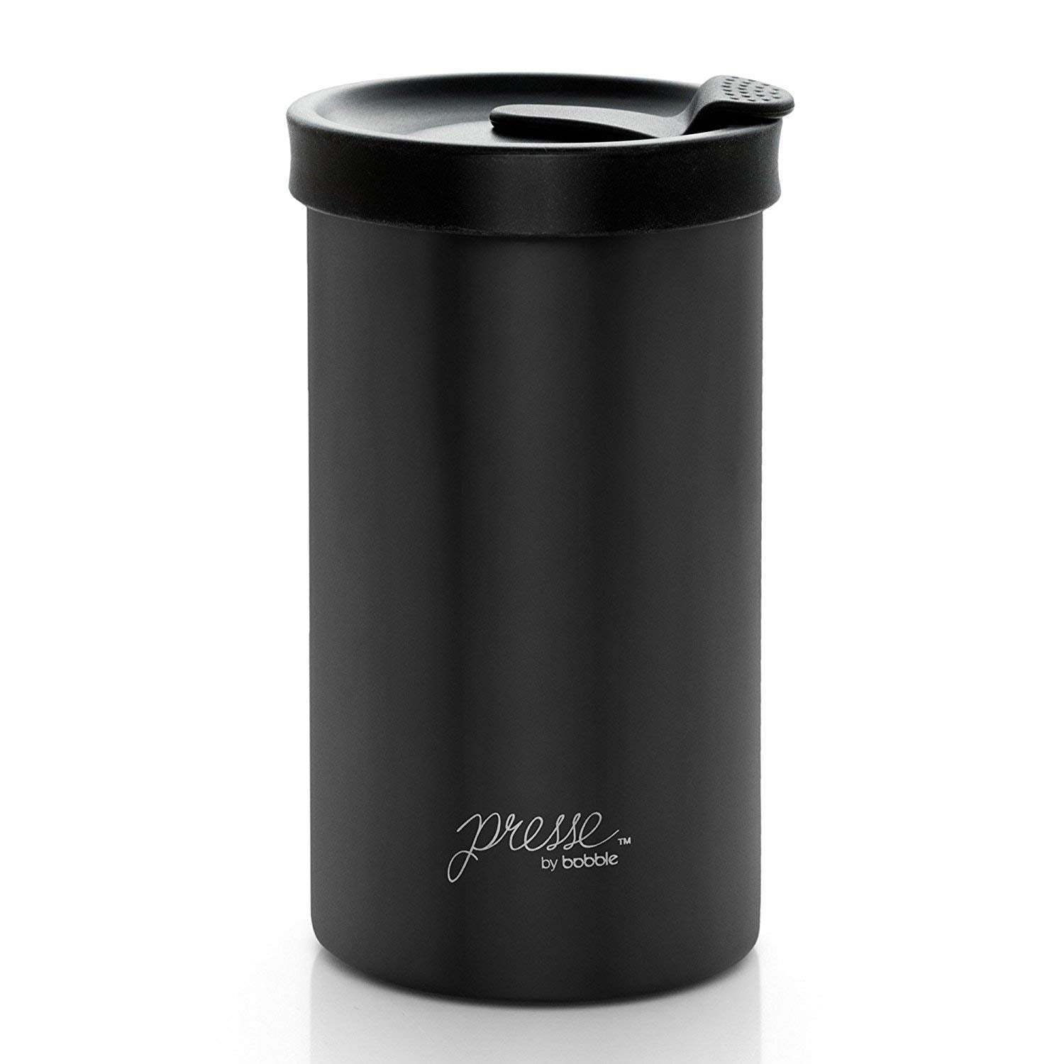 PRESSE by Bobble French Coffee Press Insulated Travel Tumbler 13 oz Black