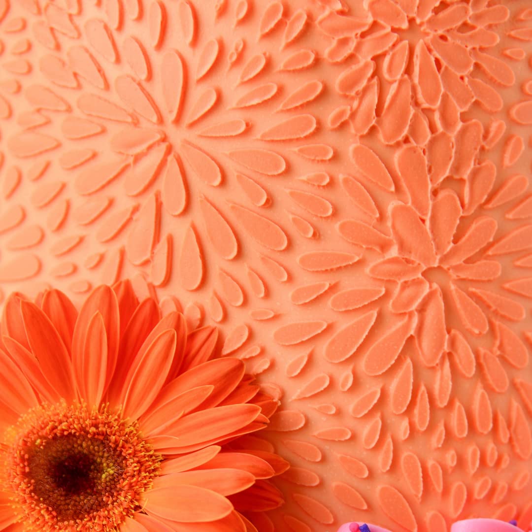 Lacupella Cake Decorating Stencil for Tall Buttercream Cake, Royal Icing, Ganache, Paint, Airbrush (KRISAN)