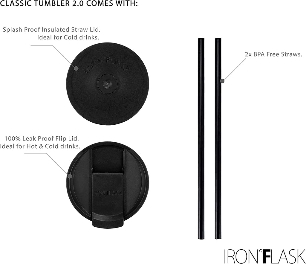 IRON °FLASK 24 oz Classic Insulated Tumbler