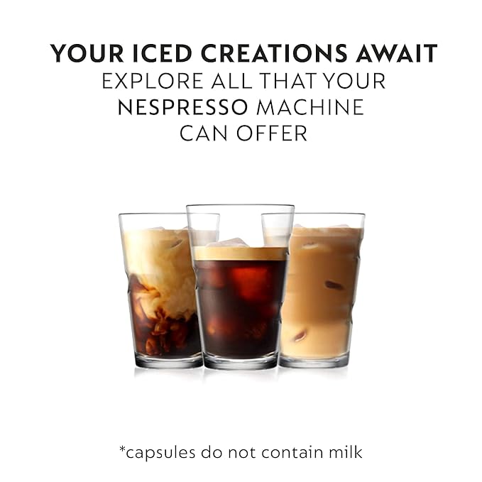 Nespresso Capsules Original Line, Freddo Delicato, 50-Count Espresso Coffee Pods