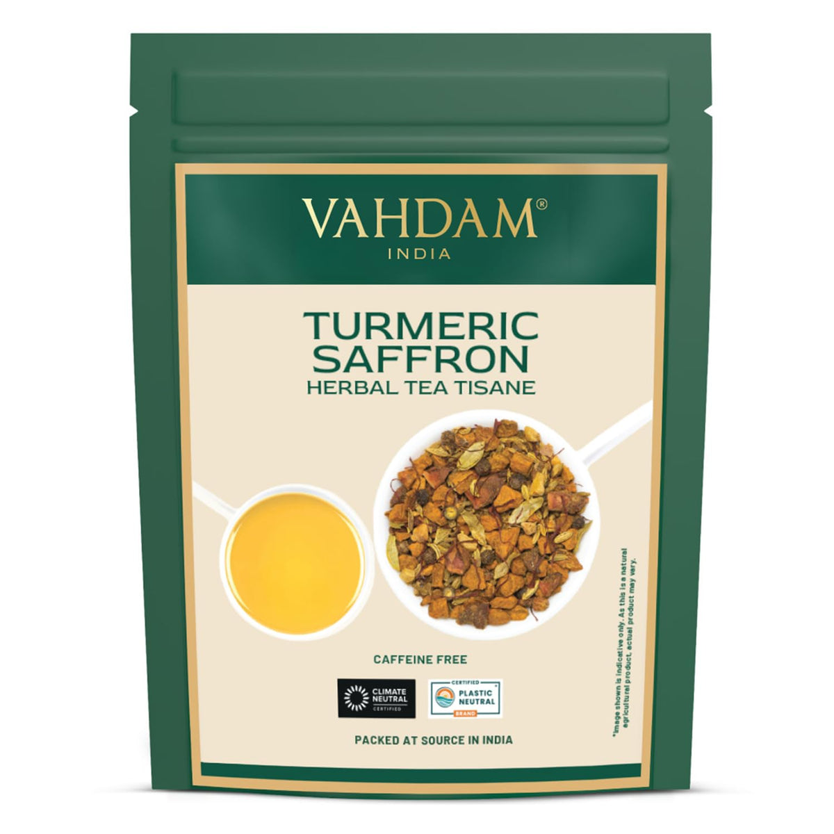 VAHDAM Earl Grey Citrus Green Tea Loose Leaf (3.5oz|50+ Cups) Bergamot Oil