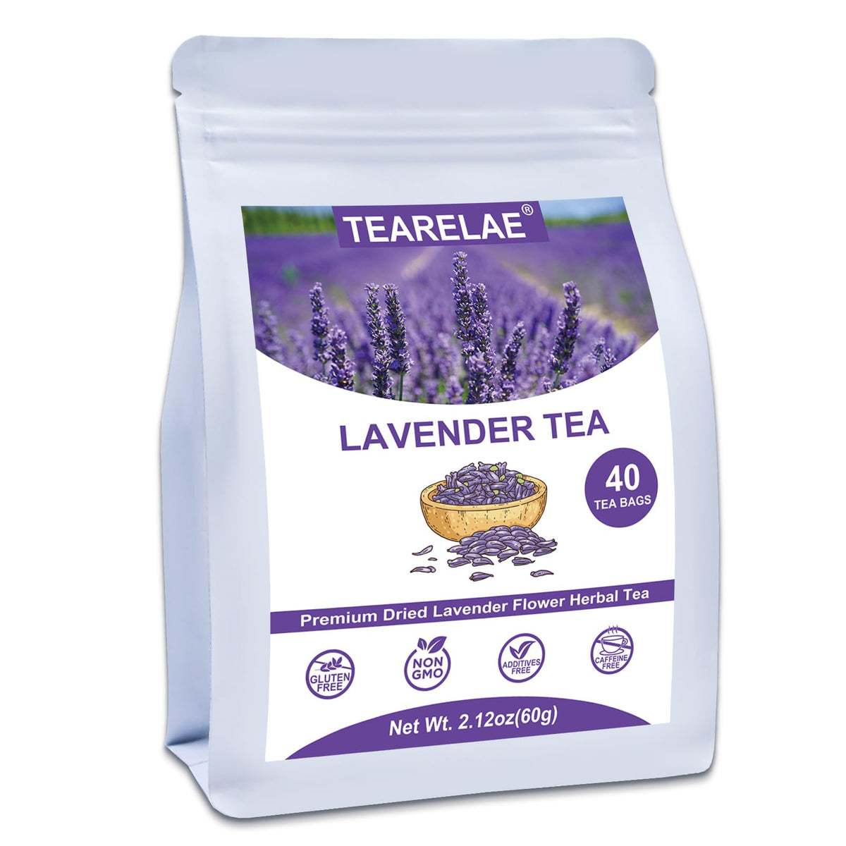 TEARELAE - Linden Tea Bags, 45 Ct, Linden Flower & Leaf, Te de Tilo