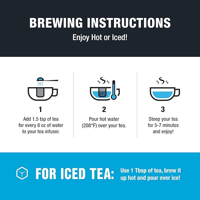 Tiesta Tea Maui Mango, Loose Leaf, Mango Pineapple Herbal Tea, Premium Non-Caffeinated Fruit Blend, Makes Hot or Iced & Brews Up to 25 Cups, 2.2 Ounce Resealable Pouch