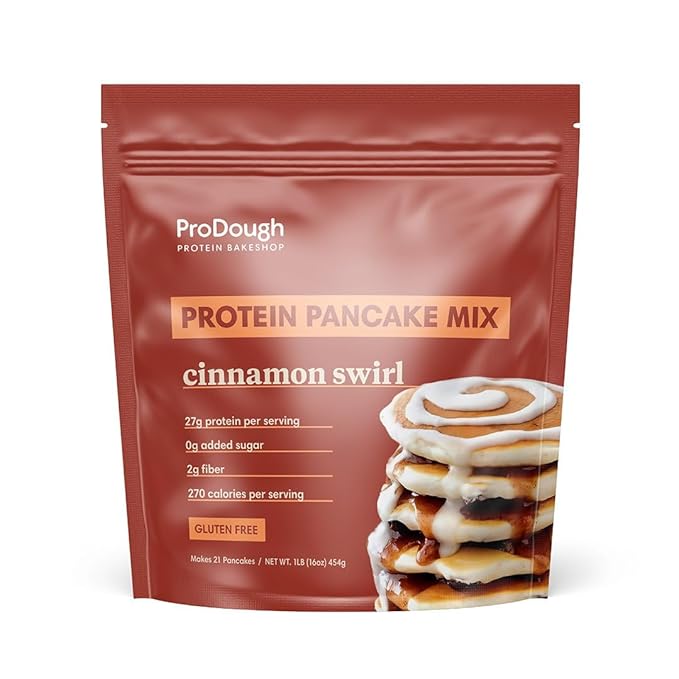 ProDough Shop Buttermilk Pancake and Waffle Mix - Gluten Free, Low Carb, High Protein Pancake Mix - Healthy Pancakes and Waffles for Breakfast or Snack