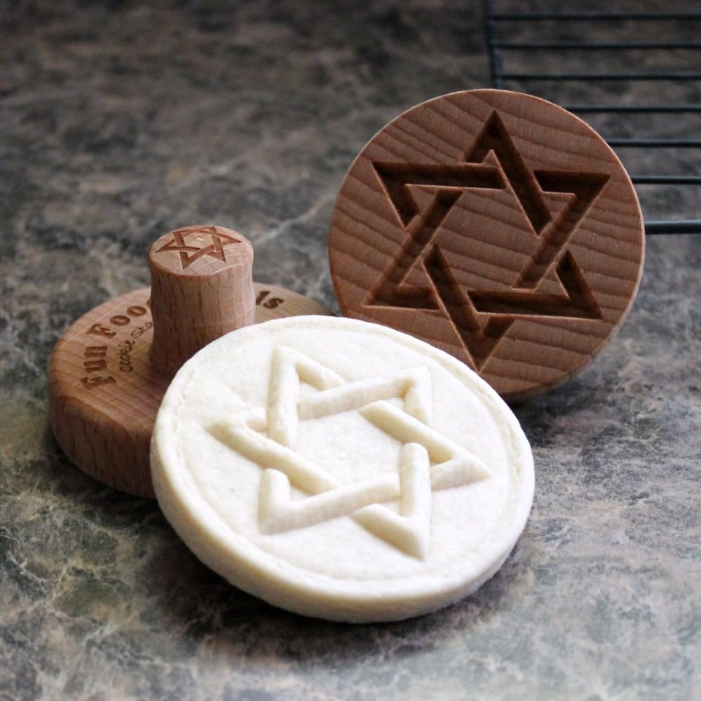 Fun Food Tools, Wood Cookie Stamp, 2.5 Inch (Chartres Cathedral CS-056)