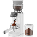 Neretva Stainless Steel Espresso Grinder with Portafilter Holder, Silver
