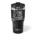RTIC 30oz Essential Tumbler with Lid, Ceramic Lined, Black