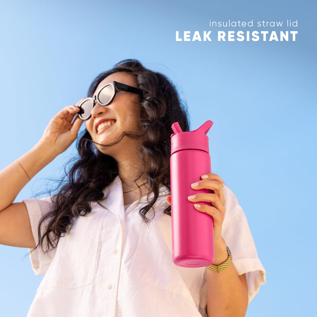 Simple Modern Insulated Water Bottle with Straw | 22oz | Yellow