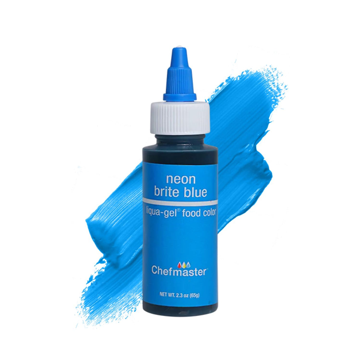 Chefmaster Turquoise Liqua-Gel® Food Coloring | Vibrant Color | Professional-Grade Dye for Icing, Frosting, Fondant | Baking & Decorating | Fade-Resistant | Easy-to-Use | Made in USA | 2.3 oz