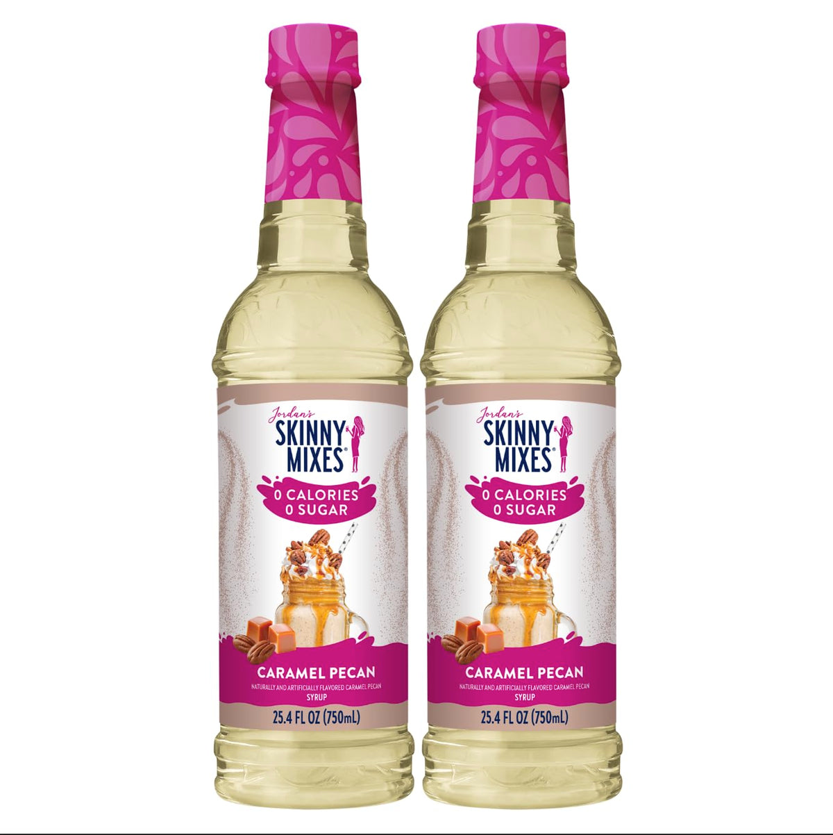 Jordan's Skinny Mixes Butter Toffee Coffee Syrup, 25.4 oz