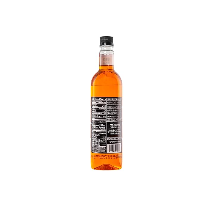 DaVinci Gourmet Classic Peach Syrup, 25.4 Fluid Ounces (Pack of 4)