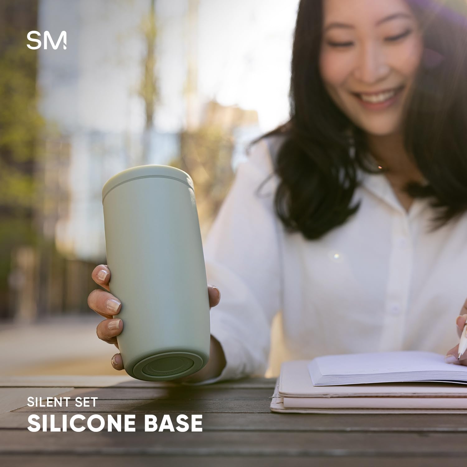 Simple Modern Insulated Travel Coffee Mug 360° Lid | 16oz | Stars