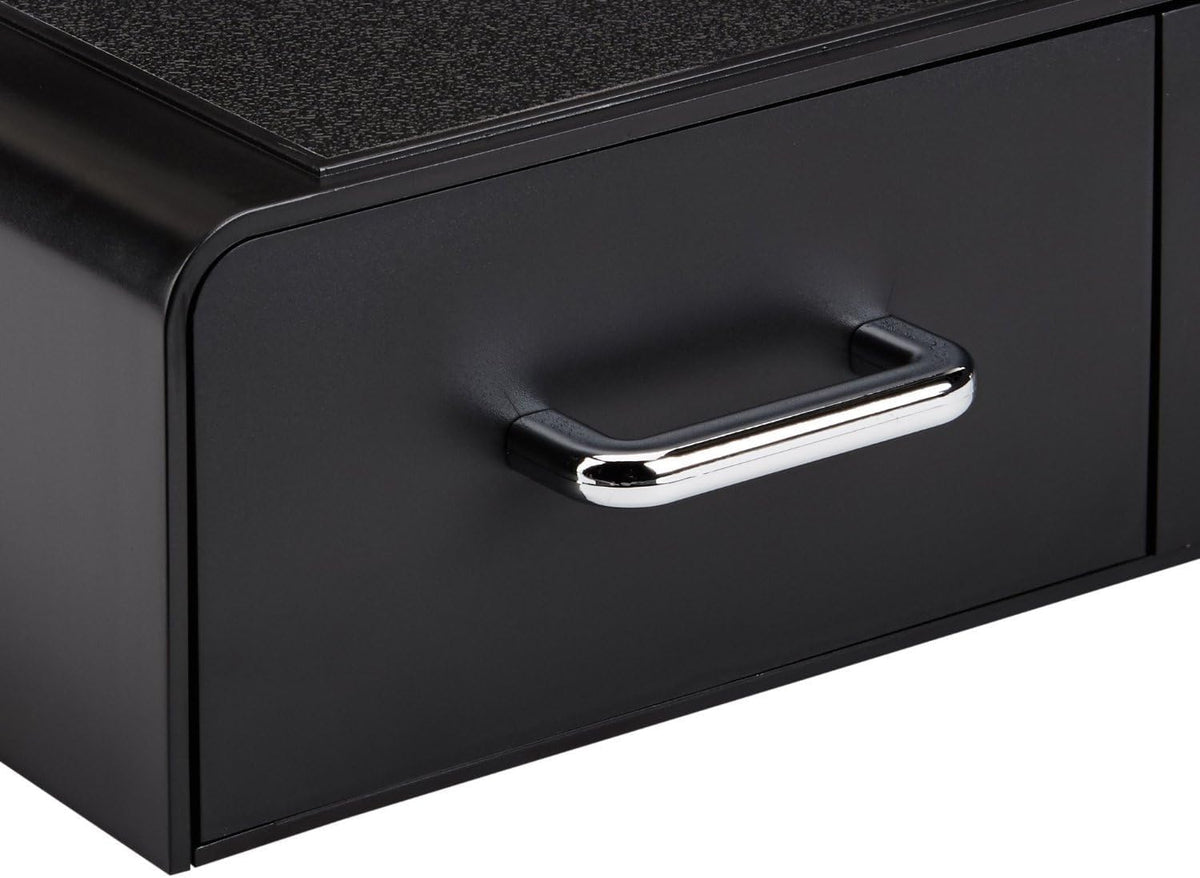 Amazon Basics K-Cup Compatible Coffee Pod Storage Drawer, 3 Easy-Open Drawers, 36 Pod Capacity, Black