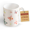 Maison d' Hermine Coffee Mug with Handles Tea Cups (15 Ounce, Pack of 1)