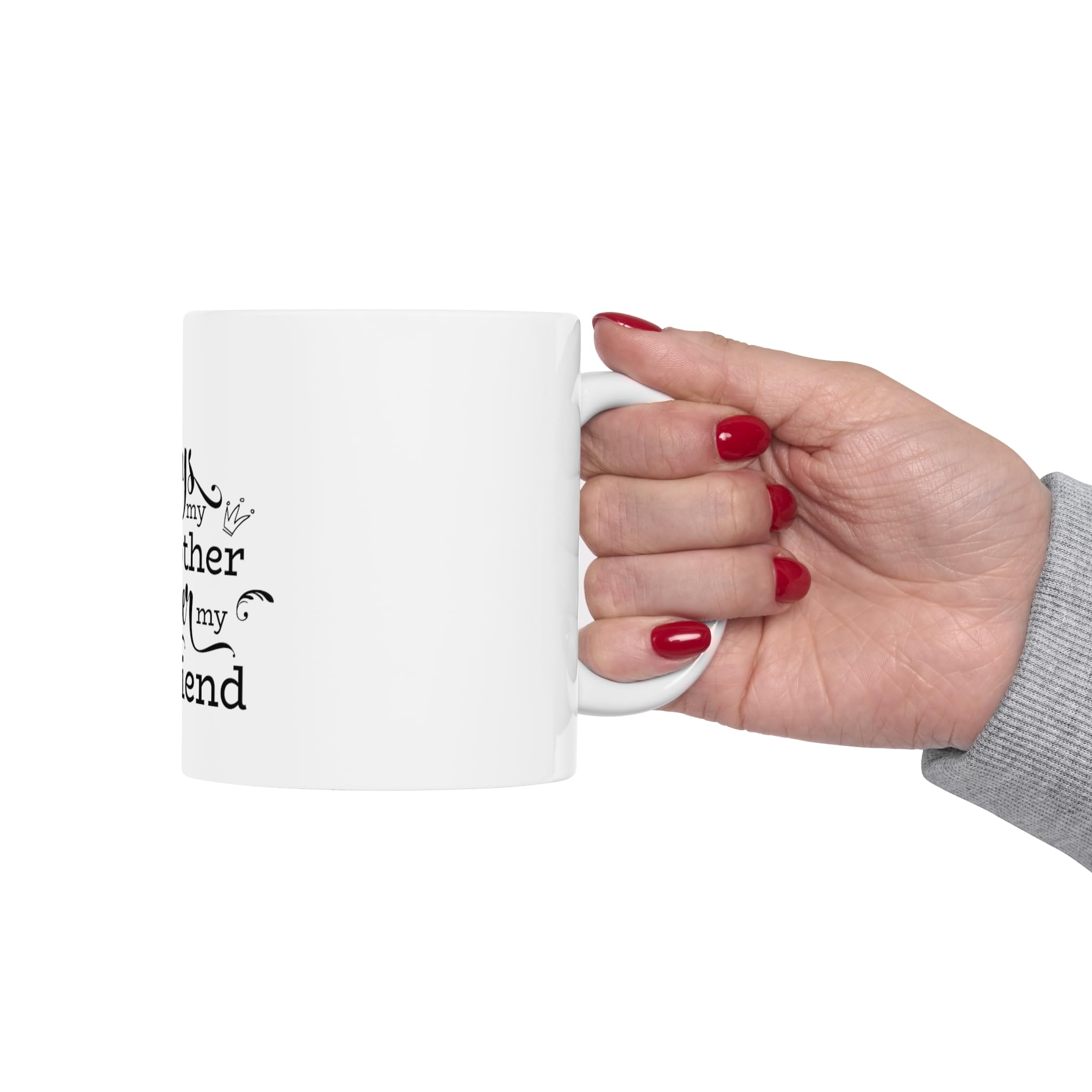 CREATIVE DESIGN PRINTS 11 OZ Novelty Coffee Mugs - Christmas Gift (Mother Forever Theme)