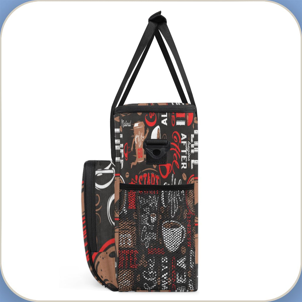 Coffee Maker Bag Compatible with K-Mini or K-Mini Plus Coffee Red Pattern