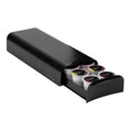 Mind Reader Single Serve Pod Organizer, 2 Drawers, 24 Pod Capacity, Black