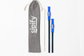 Sipify Flow-Limiting Dysphagia Straw for Safe Drinking | Aerating Straw for Elderly & Dysphagia Patients | Reusable Stainless Steel Straw with Soft Silicone Tip | Dishwasher Safe | 2 Pack