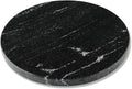 Koville Brazilian Natural Marble Cutting Board for Kitchen, 11inch Round Hand Crafted Marble Slab for Cheese, Charcuterie, Pastry Board - Wedding Gift, House Warming Gift(Via Lactea)