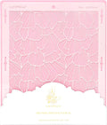 Cake Decorating Stencil for Tall Buttercream Cake, Royal Icing, Ganache, Paint, Airbrush (IZMA)