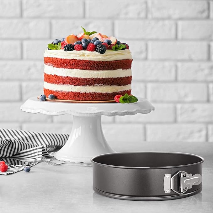 Hiware 7 Inch Non-stick Springform Pan/Cheesecake Pan/Leakproof Cake Pan - Accessories for Instant Pot 6, 8 Qt Pressure Cooker