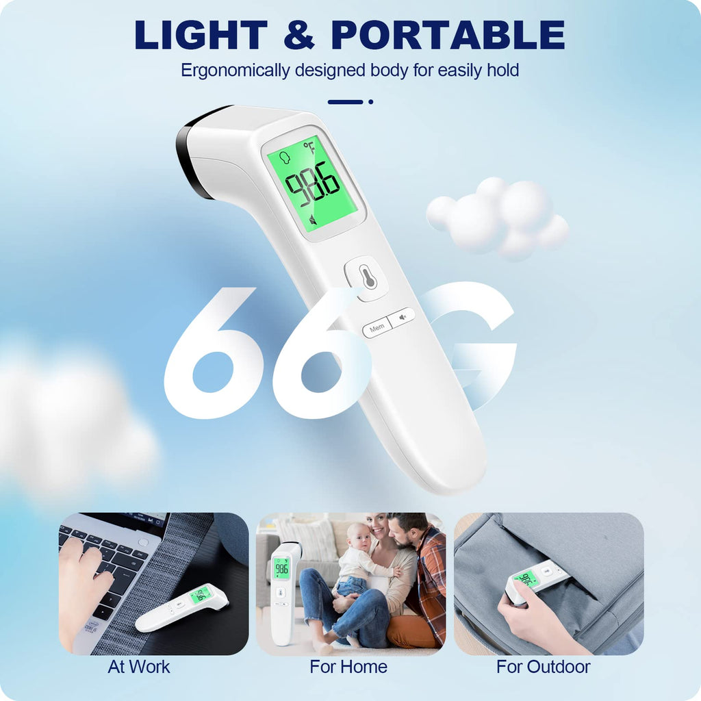 No-Touch Thermometer for Adults and Kids, Accurate Digital Baby Thermometer