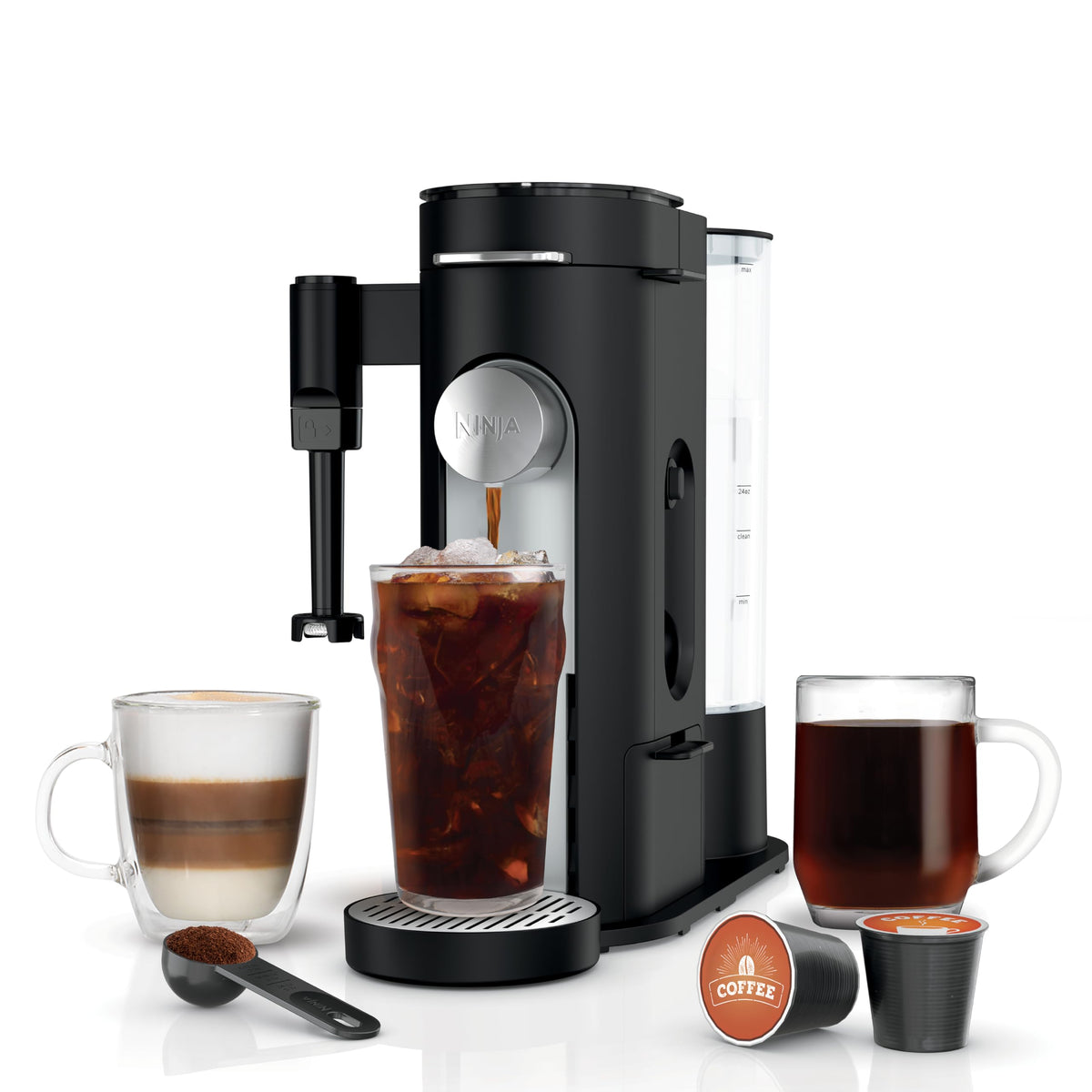 Ninja Pods & Grounds Coffee Maker, K-Cup Compatible, Sage Green, PB051SG