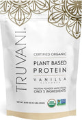 Truvani Organic Plant Based Protein Powder | Vanilla | 20 Servings