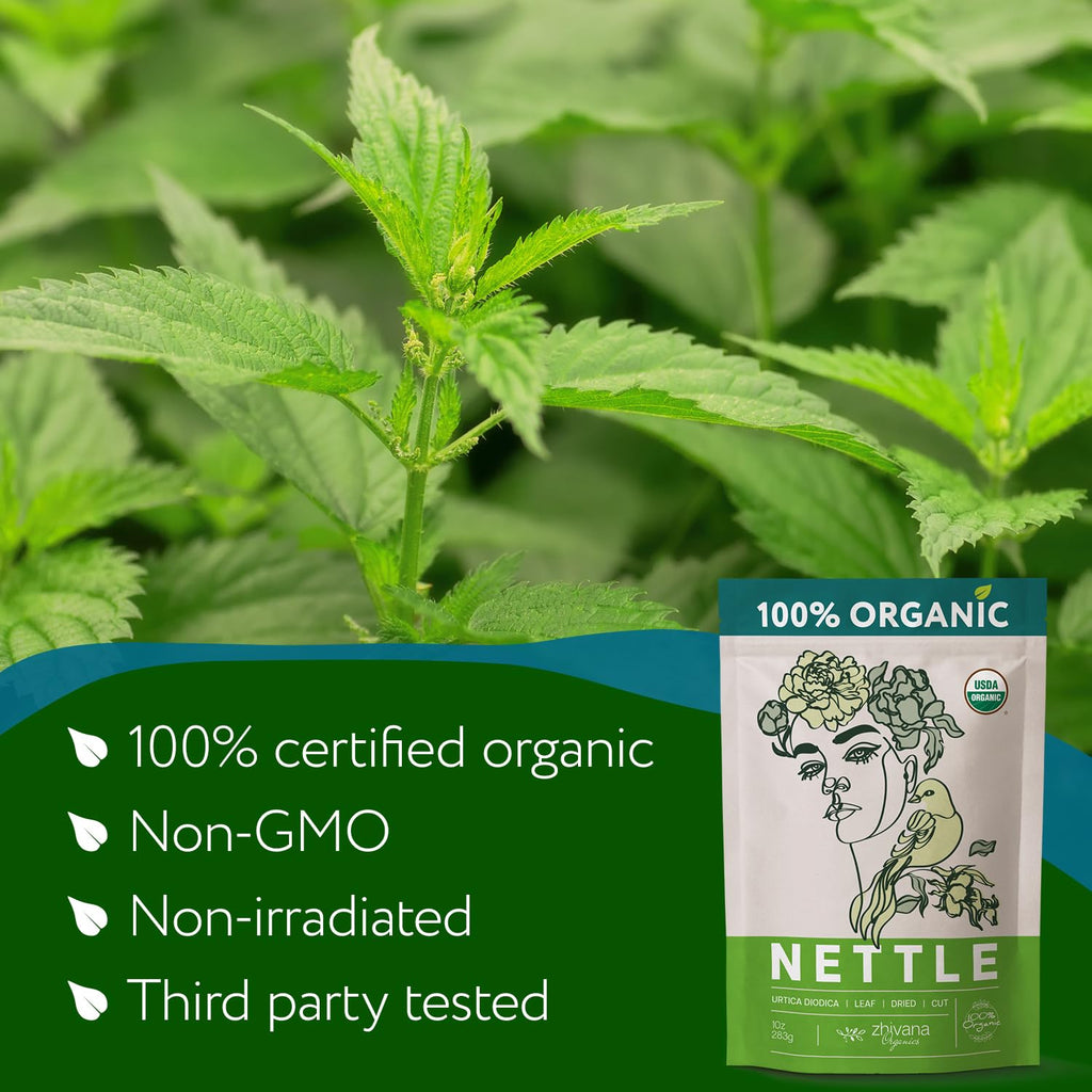 Stinging Nettle Tea Organic Loose Leaf (8oz.) - Ortiga Verde Organica