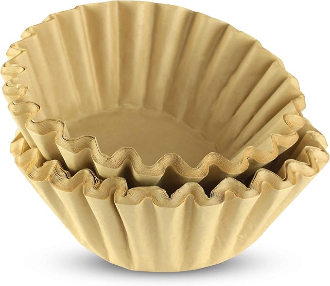 12 Cup Commercial Basket Coffee Filter (Natural Unbleached