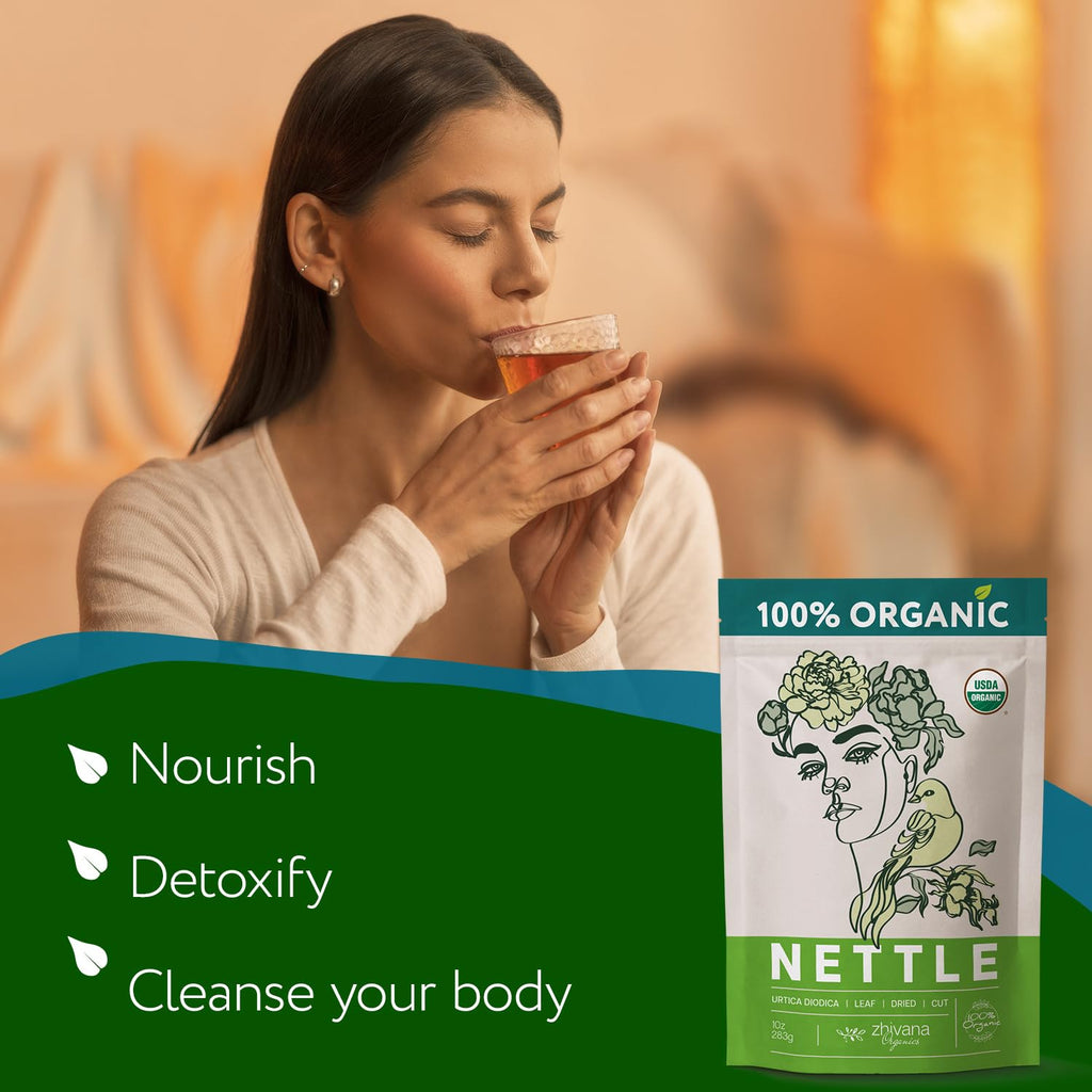 Stinging Nettle Tea Organic Loose Leaf (8oz.) - Ortiga Verde Organica